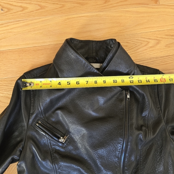 Vince RARE leather moto jacket size L - Picture 10 of 12